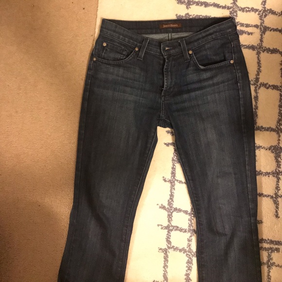 James Jeans Dark Wash Reboot Medium Rise flare 26 - Picture 3 of 8